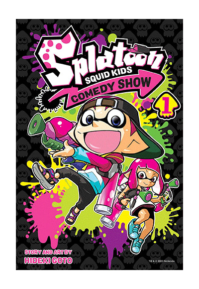 Splatoon: Squid Kids Comedy Show, Vol. 1 - Komisyon kitap kapağı