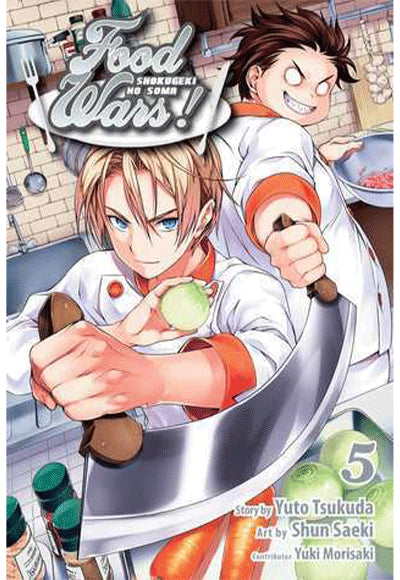 Food Wars!: Shokugeki no Soma, Vol. 5 - Kolektif kitap kapağı