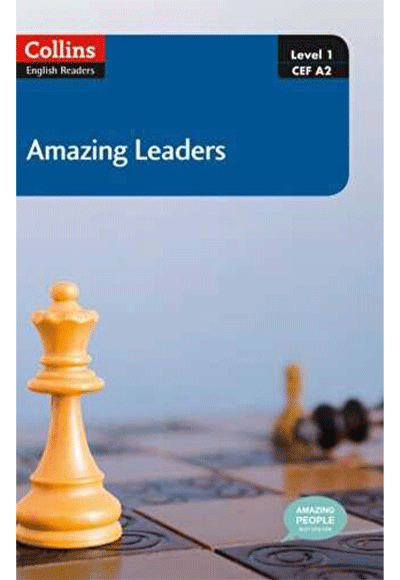 Amazing Leaders +CD A.People Readers 1 A2 HarperCollins - Silvia Tiberio kitap kapağı