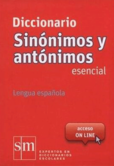 Diccionario Sinonimos y Antonimos Esencial - Jose Manuel Blecua kitap kapağı