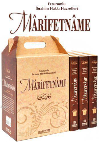 Marifetname (3 Cilt) - Erzurumlu İbrahim Hakkı Hazretleri kitap kapağı