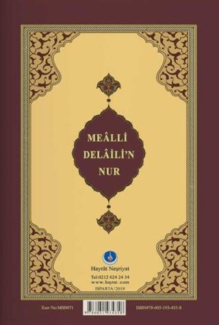 Çanta Boy Delaili'n Nur (Mealli)