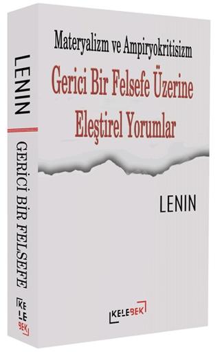Materyalizm ve Ampiryokritisizm - Gerici Bir Felsefe Üzerine Eleştirel Yorumlar | Kelebek Kültür Kitaplığı (Ciltsiz)  - Resim 1