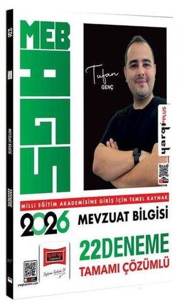 2026 MEB - AGS Mevzuat Bilgisi Tamamı Çözümlü 22 Deneme | Yargı Yayınları (İnce Kapak)  - Resim 1