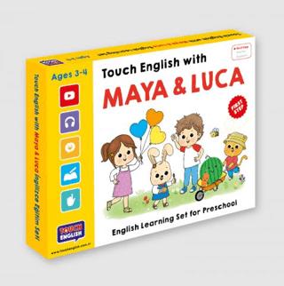 Maya & Luca İngilizce Eğitim Seti (3-4 yaş) | Düşler Yayıncılık (Ciltsiz)  - Resim 1