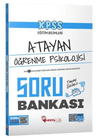 KPSS Eğitim Bilimleri Öğrenme Psikolojisi Atayan Soru Bankası Çözümlü