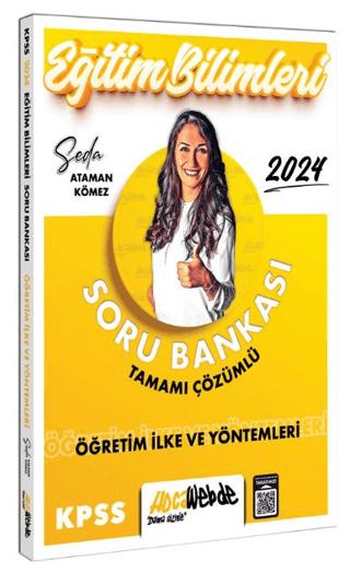 KPSS Eğitim Bilimleri Öğretim İlke ve Yöntemleri Tamamı Çözümlü Soru Bankası | HocaWebde Yayınları (Ciltsiz)  - Resim 1