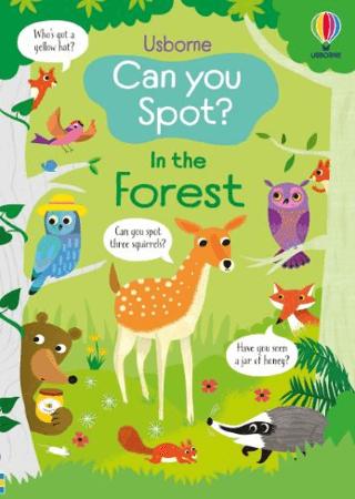 Can You Spot? In the Forest | Usborne (Ciltsiz)  - Resim 1
