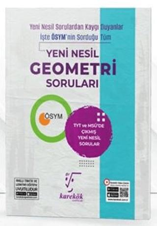 Yeni Nesil Geometri Soruları | Karekök Yayıncılık (Ciltsiz)  - Resim 1