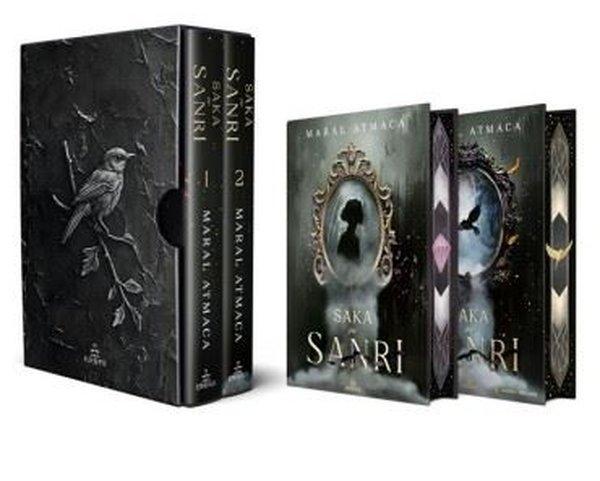 Saka ve Sanrı 2 Seti - Yan Boyamalı Kutu - 2 Kitap Takım | Ephesus Yayınları (Ciltli)  - Resim 1