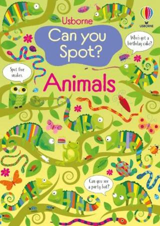 Can You Spot? Animals | Usborne (Ciltsiz)  - Resim 1