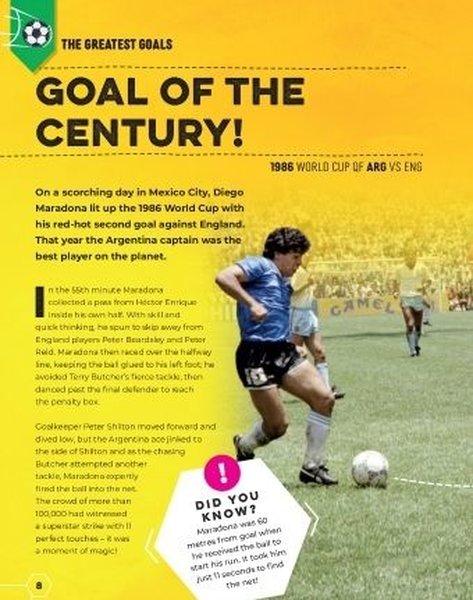 Football's GOAT Moments : Stunning highlights from the history of the World Cup | Hachette Children (İnce Kapak)  - Resim 2