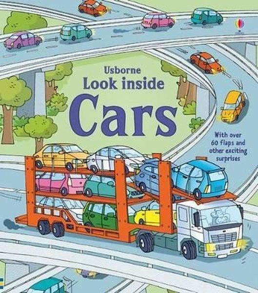 Look Inside Cars | Usborne (Ciltli)  - Resim 1