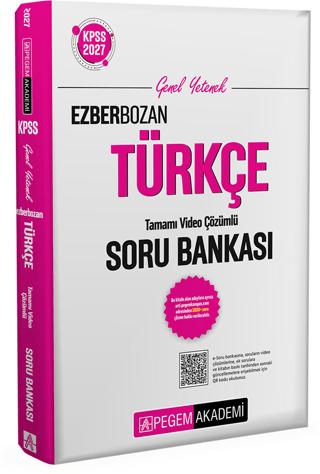 2027 KPSS Genel Yetenek Ezberbozan Türkçe Soru Bankası | Pegem Akademi Yayıncılık (Ciltsiz)  - Resim 1