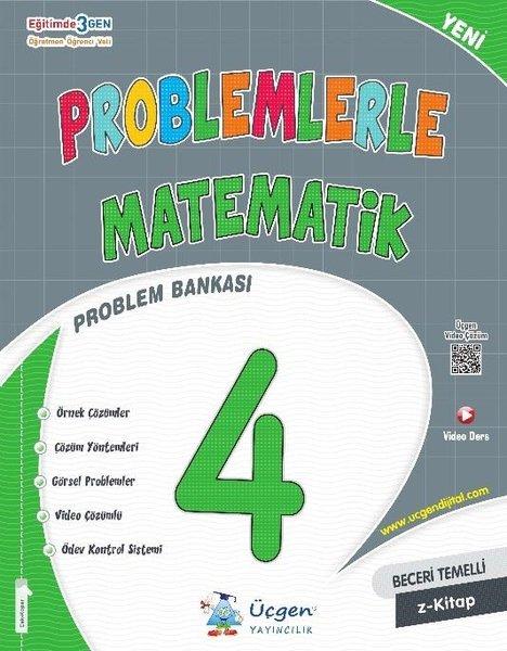4. Sınıf Problemlerle Matematik | Üçgen Yayıncılık (İnce Kapak)  - Resim 1