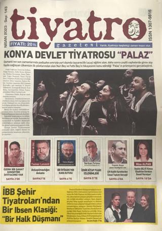 Tiyatro Gazetesi Sayı: 143 - Nisan 2023 | Tiyatro Gazetesi (Ciltsiz)  - Resim 1