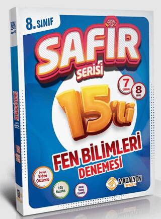 Safir 8. Sınıf Fen Bilimleri Branş Deneme 15`li - Kolektif kitap kapağı