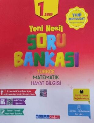 Salan Yayınları 1. Sınıf Yeni Nesil Soru Bankası - Kolektif kitap kapağı