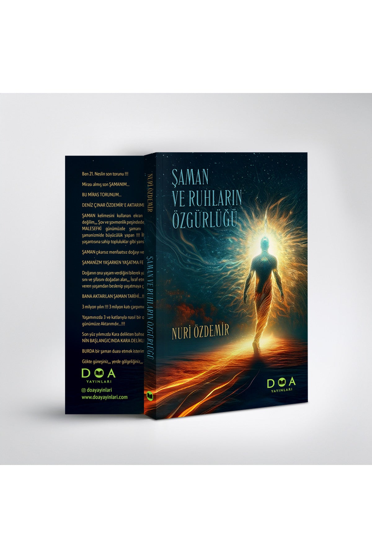 Şaman ve Ruhların Özgürlüğü kitap kapağı