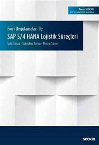 SAP S-4 HANA Lojistik Süreçleri - Taner Yüksel kitap kapağı