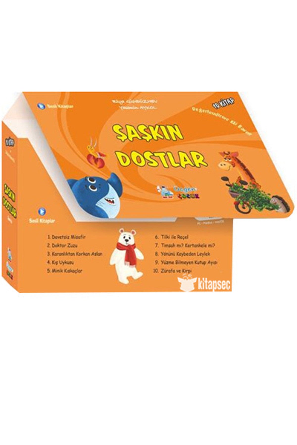 Şaşkın Dostlar 48 Sayfa (10 Kitaplı Okuma Seti Değerlendirme Eki) kitap kapağı