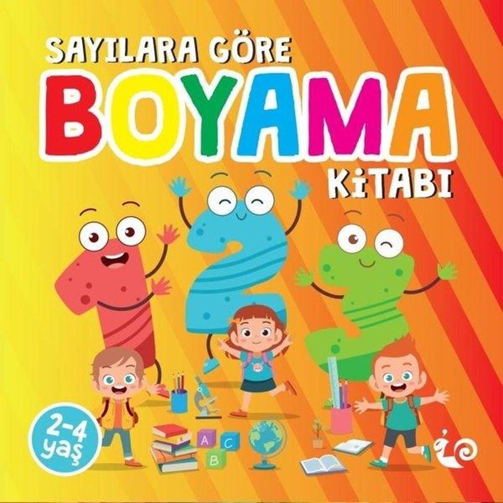 Sayılara Göre Boyama Kitabı | Çikolata Yayınevi
