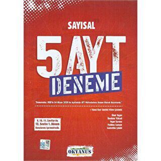 Sayısal 5 AYT Deneme - Kolektif kitap kapağı