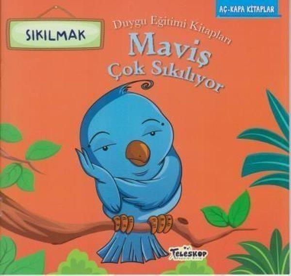 Maviş Çok Sıkılıyor - Duygu Eğitimi Kitapları | Teleskop Popüler Bilim (İnce Kapak)  - Resim 1