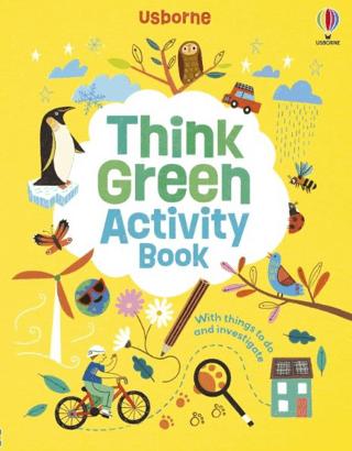 Think Green Activity Book | Usborne (Ciltsiz)  - Resim 1