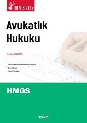 THEMIS – Avukatlık Hukuku - Andaç Esemen kitap kapağı