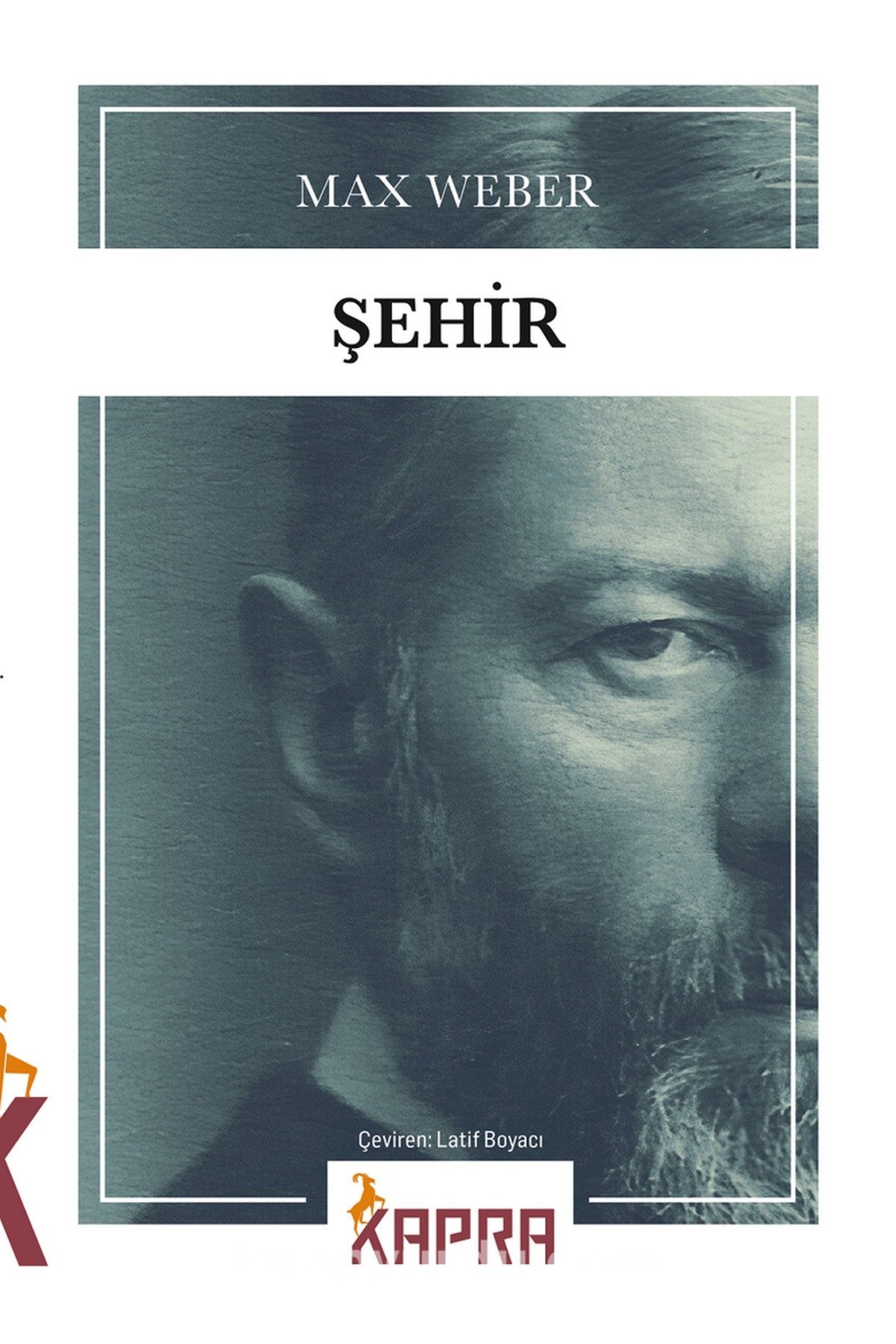Şehir - Max Weber kitap kapağı