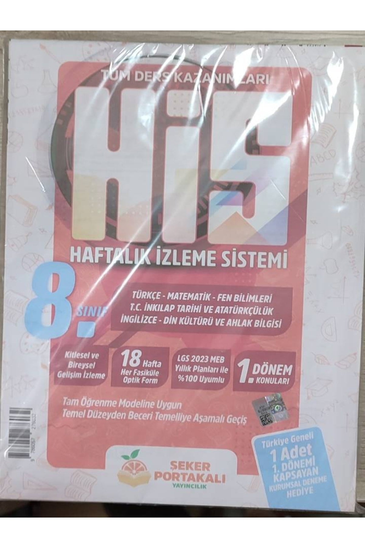 Şeker Portakalı Yayınları 8. Sınıf 1. Dönem His ( Haftalık Izleme Sistemi ) Tüm Ders Kazanımları kitap kapağı