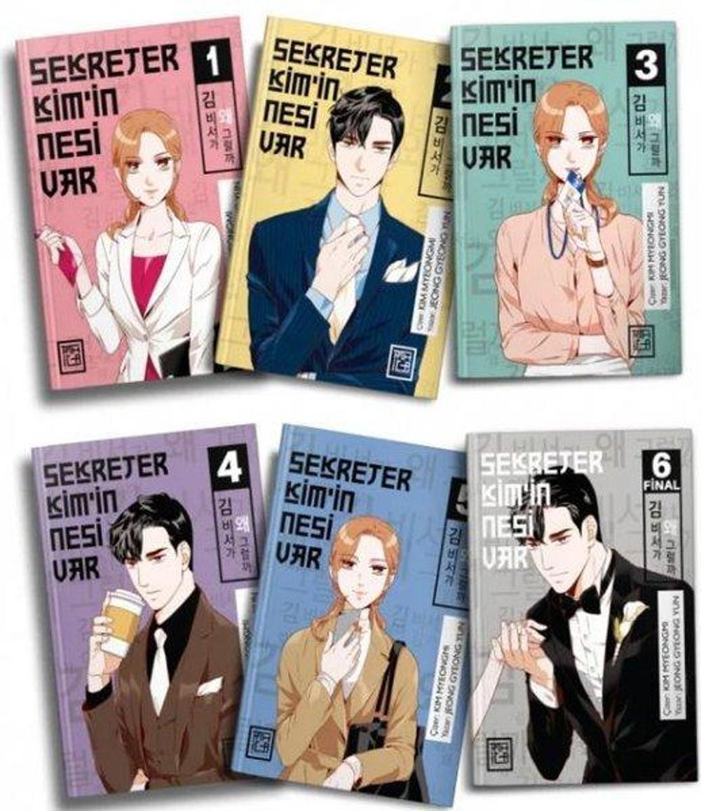 Sekreter Kim'in Nesi Var Seti - 6 Kitap Takım | Athica Yayınları