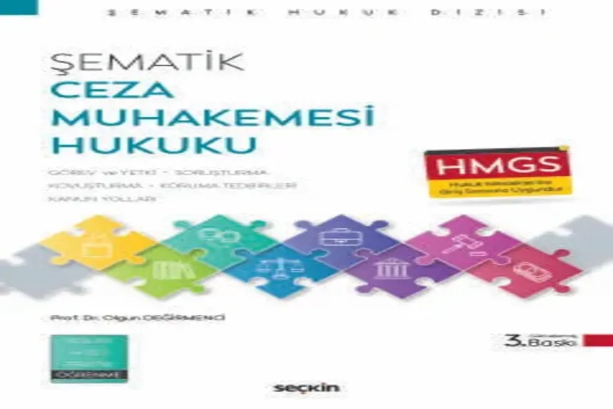 Şematik Ceza Muhakemesi Hukuku Prof. Dr. Olgun Değirmenci kitap kapağı