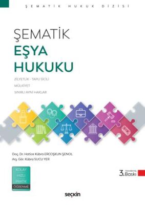 Şematik Eşya Hukuku - Kübra Sucu Yer kitap kapağı