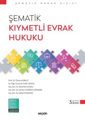 Şematik Kıymetli Evrak Hukuku - Kolektif kitap kapağı