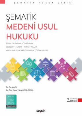 Şematik Medeni Usul Hukuku - Tülay Özer Özgül kitap kapağı