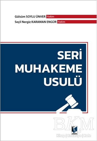 Seri Muhakeme Usulü - Gülsüm Soylu Ünver kitap kapağı