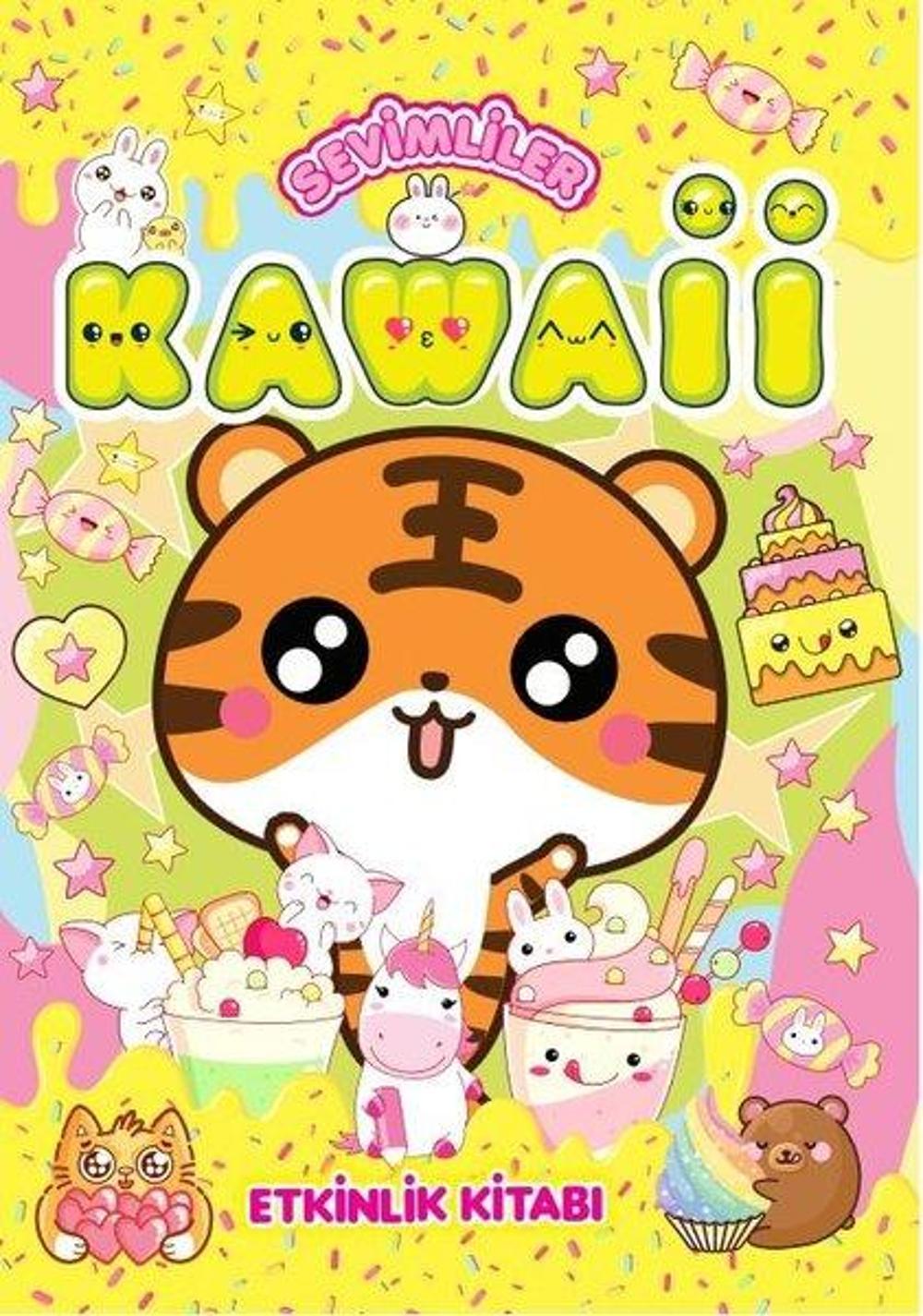 Sevimliler Kawaii-Etkinlik Kitabı | Doğan Çocuk