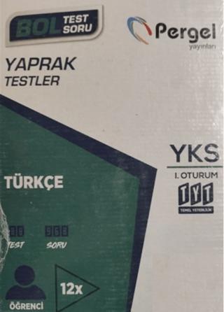 TYT Türkçe Kutu Test | Pergel Yayınları (Ciltsiz)  - Resim 1