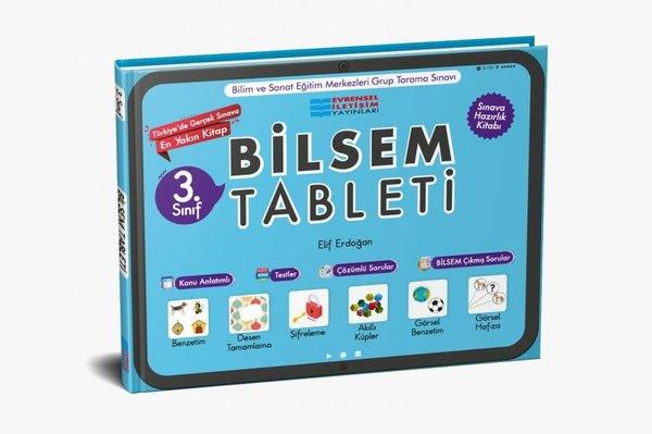 3. Sınıf Bilsem Tableti | Evrensel İletişim Yayınları (İnce Kapak)  - Resim 1