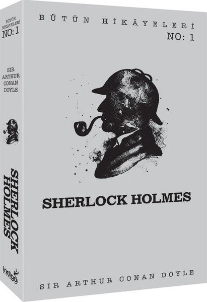 Sherlock Holmes-Bütün Hikayeleri 1 - Sir Arthur Conan Doyle kitap kapağı