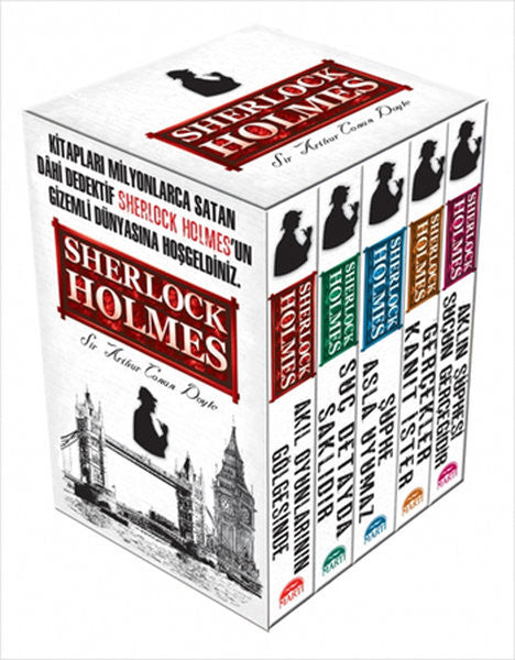 Sherlock Holmes Set (5 Kitap) - Sir Arthur Conan Doyle kitap kapağı