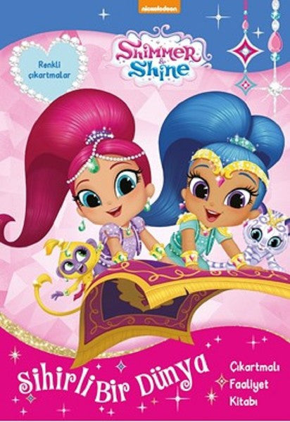 Shimmer and Shine-Sihirli Bir Dünya-Çıkartmalı Faaliyet - Kolektif kitap kapağı