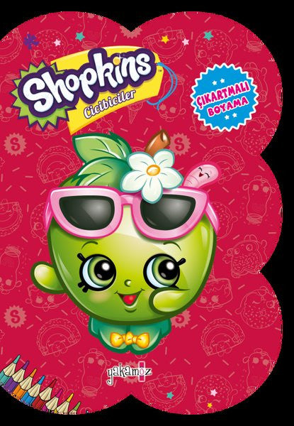 Shopkins Cicibiciler-Kırmızı-Çıkartmalı Boyama - Kolektif kitap kapağı