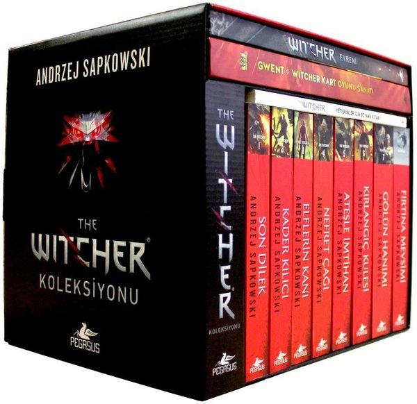 The Witcher Koleksiyonu Özel Kutulu Seti - 11 Kitap Takım | Pegasus (İnce Kapak)  - Resim 1