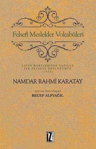 Felsefi Meslekler Vokabüleri | İz Yayıncılık (Ciltsiz)  - Resim 1
