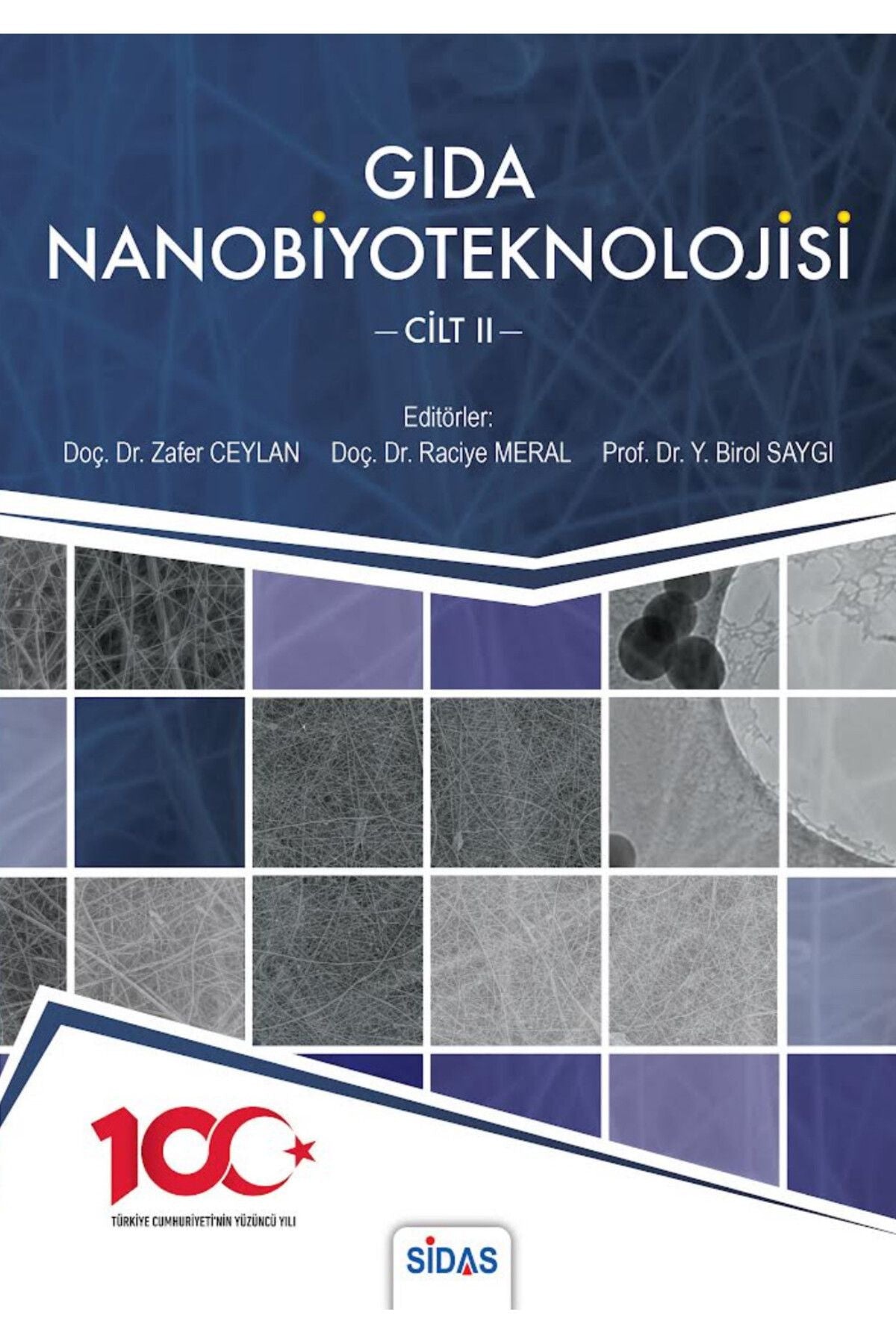 Sidas Yayınları Gıda Nanobiyoteknolojisi - Zafer Ceylan kitap kapağı