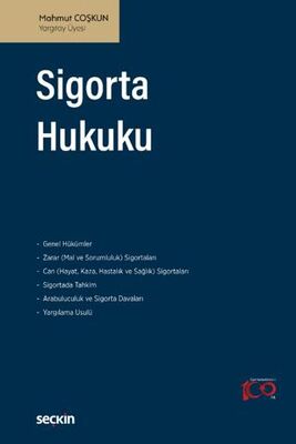Sigorta Hukuku - Mahmut Coşkun kitap kapağı