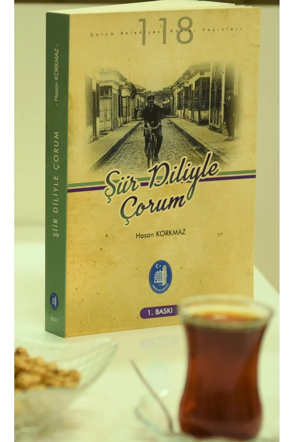 Şiir Diliyle Çorum-Hasan Korkmaz - Hasan Korkmaz kitap kapağı
